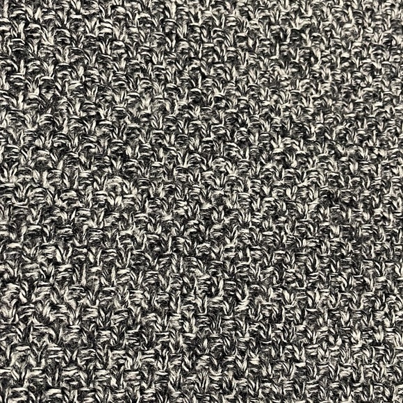 LOFT Poncho Style Black/Navy/Cream Sweater Size M/L - Picture 8 of 10